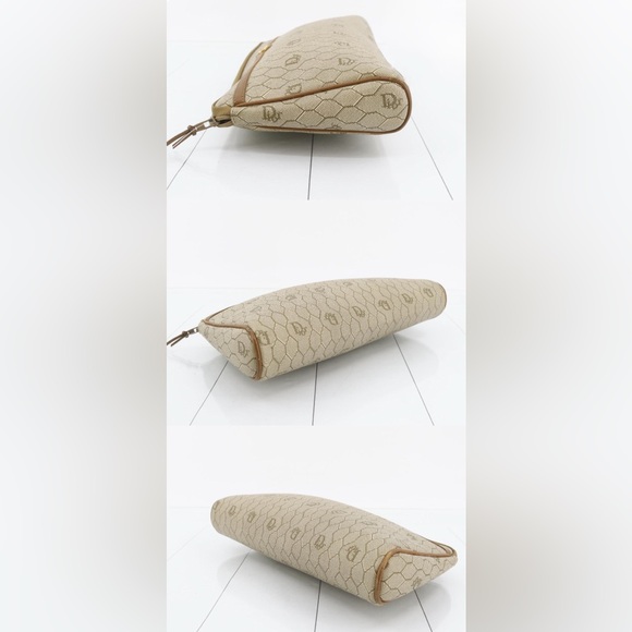 DIOR Honeycomb PVC Leather Cosmetic Bag ๐ - Picture 3 of 3